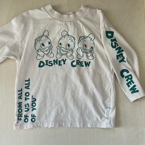 H&M Disney Huey Dewey and Louie long sleeve shirt